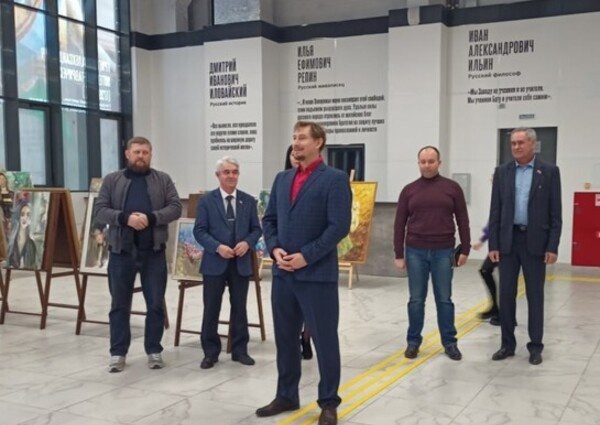Представители профсоюза СОЦПРОФ приняли участие в выставке художников Крыма «Вместе!» в интерактивном музее Мелитополя.