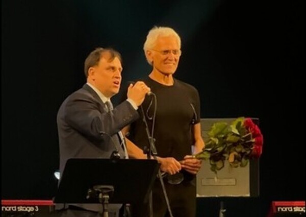 Представители СОЦПРОФ во главе с Сергеем Вострецовым приняли участие в патриотическом концерте Александра Маршала посвящённого Дню защитника Отечества